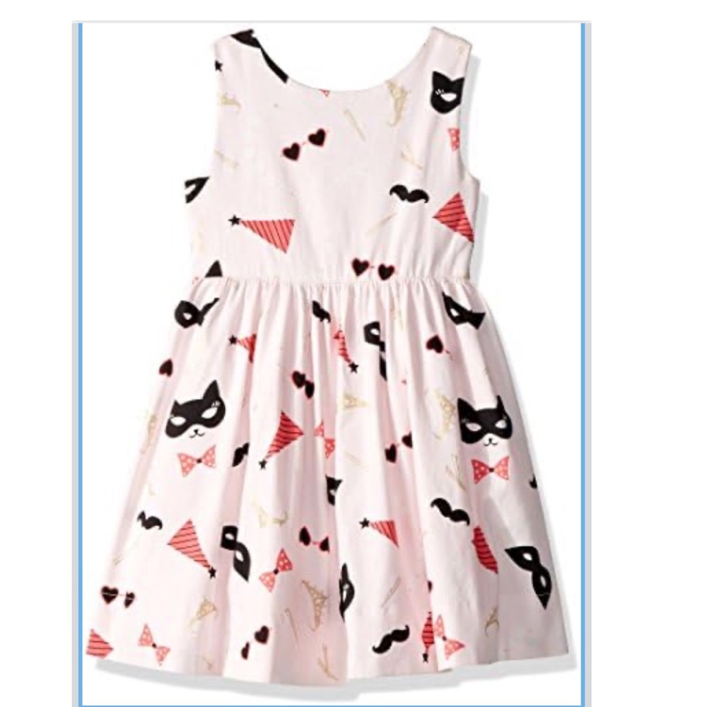 Kate Spade Baby Party Pattern Pink Dress 6 Months
